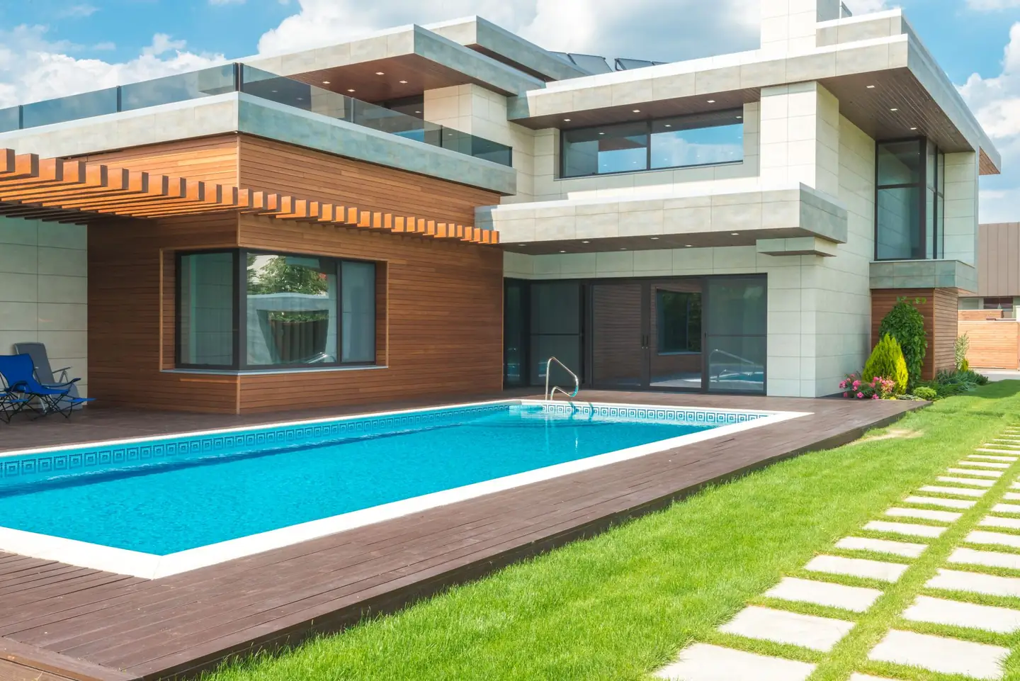 Swimming pool built in Middle Falbrook, NSW